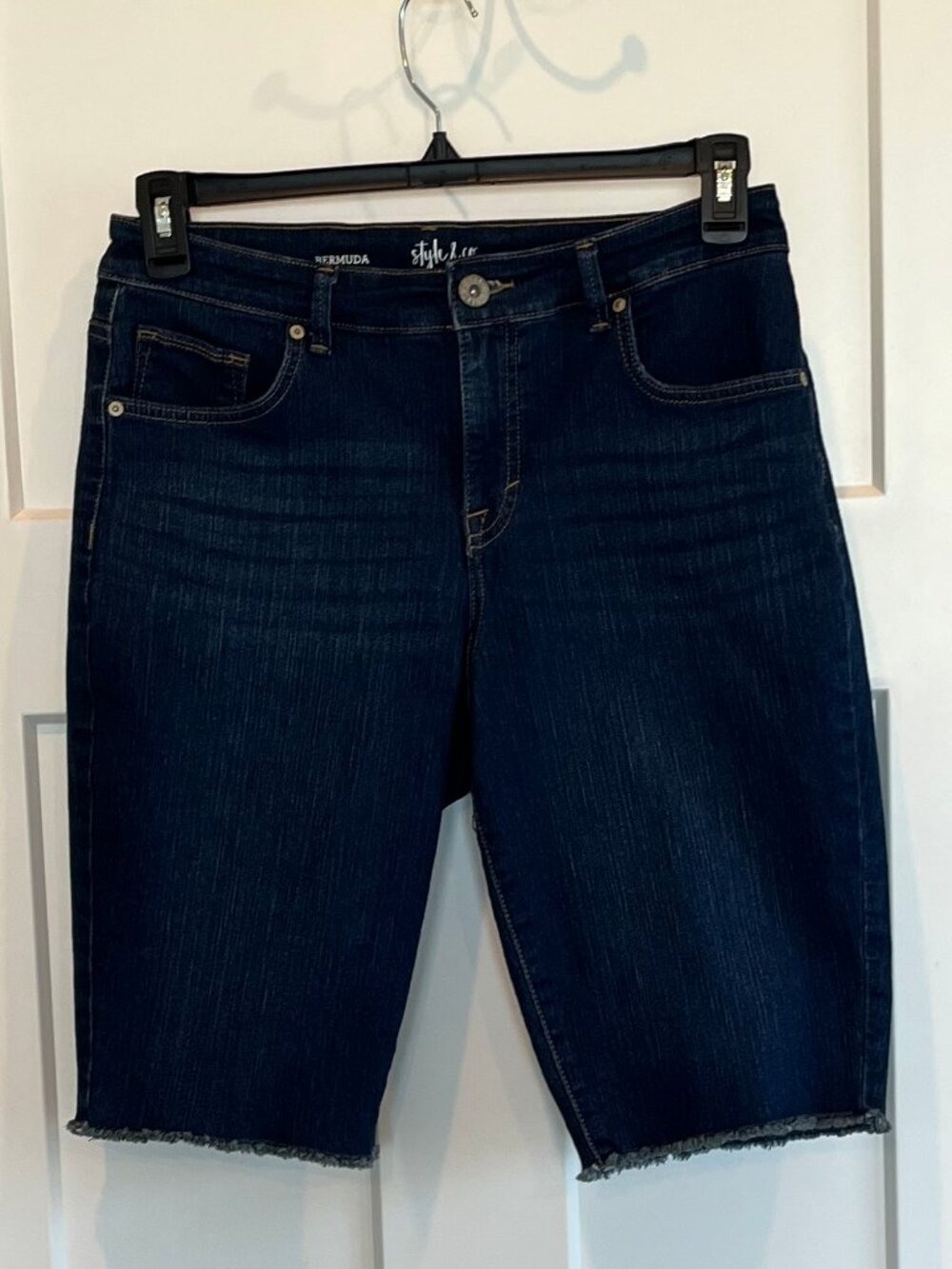 NWOT Denim Bermuda Shorts, Style & Co., Size 8